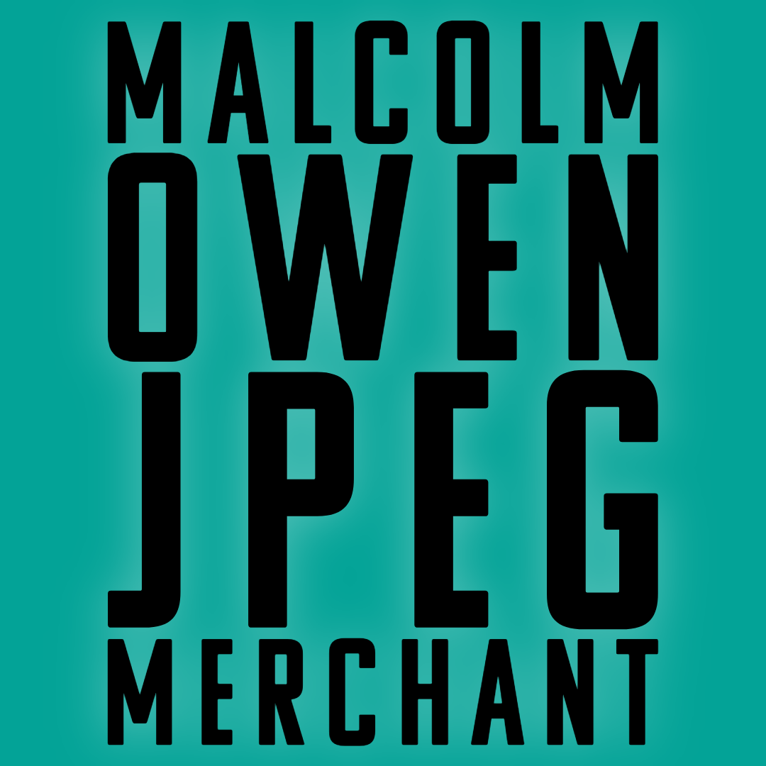 Malcolm Owen, JPEG Merchant logo