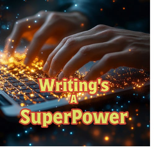 Writing Is SuperPower logo