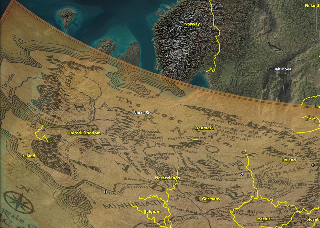 The Rings Of Power's World Map (& How It's Different From LOTR)