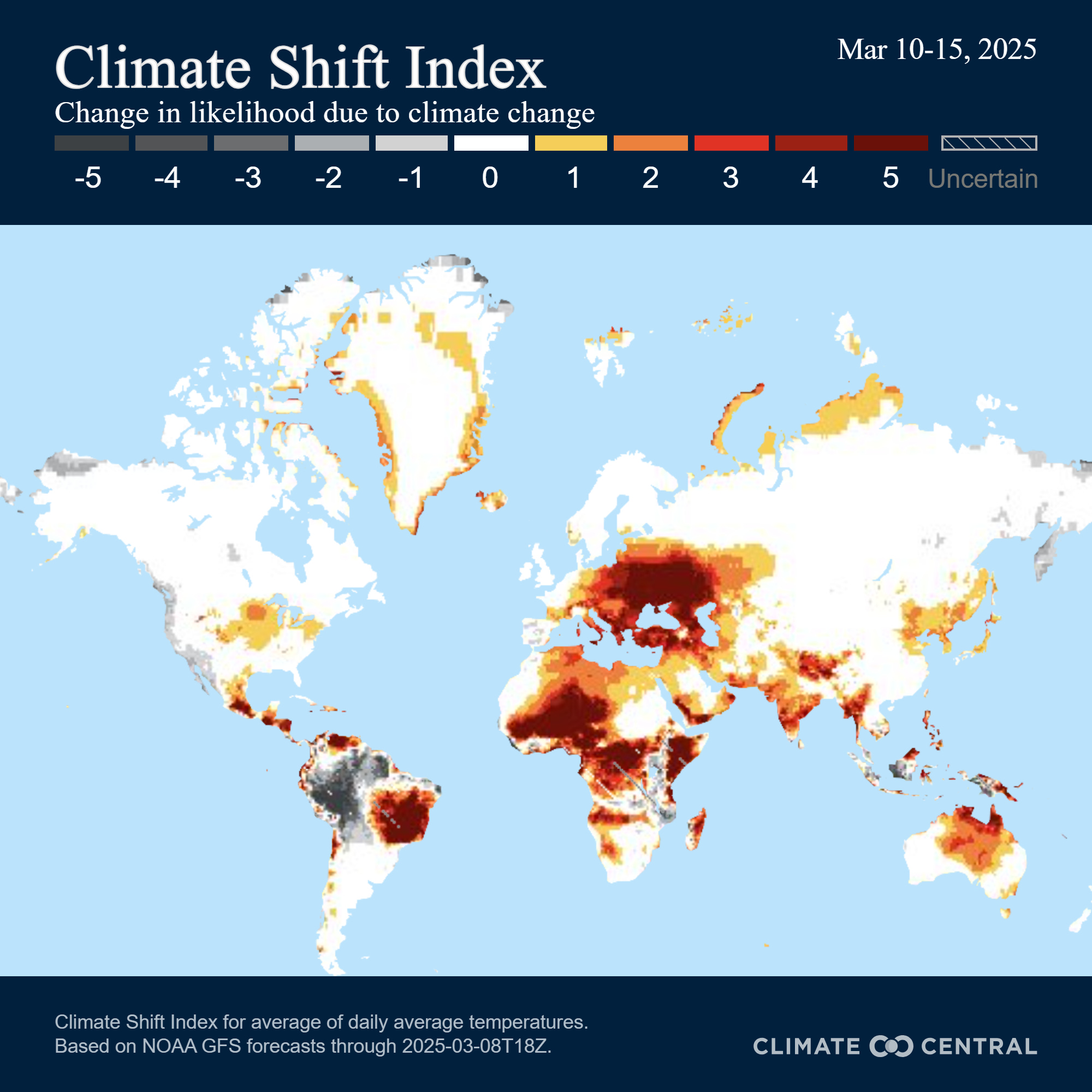 Where in the world is climate change this week?