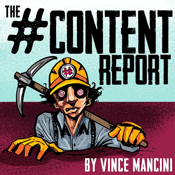Artwork for The #Content Report, By Vince Mancini