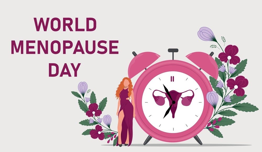 Happy World Menopause Day by Lys Fulda Lys’s Substack