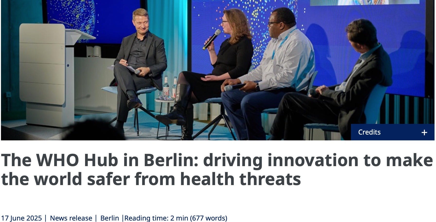 WHO pretends to be managing pandemics already, in a brave show of buzzwords