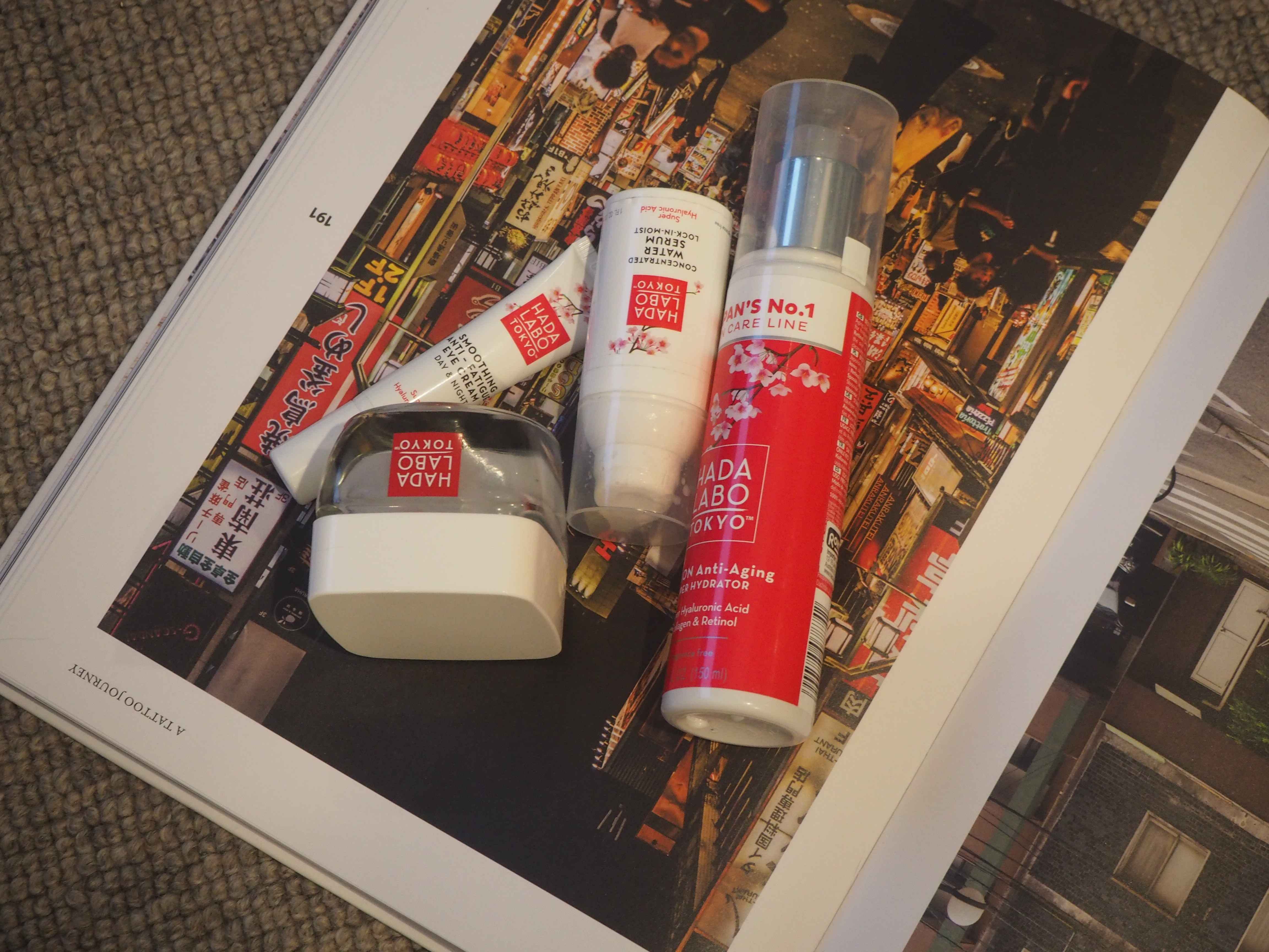 i tried Hada Labo Tokyo