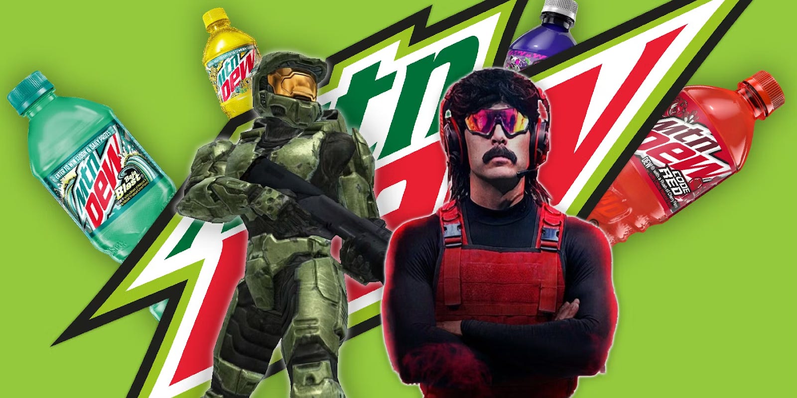 Gamers and <b>Mountain</b> <b>Dew</b> is another. 