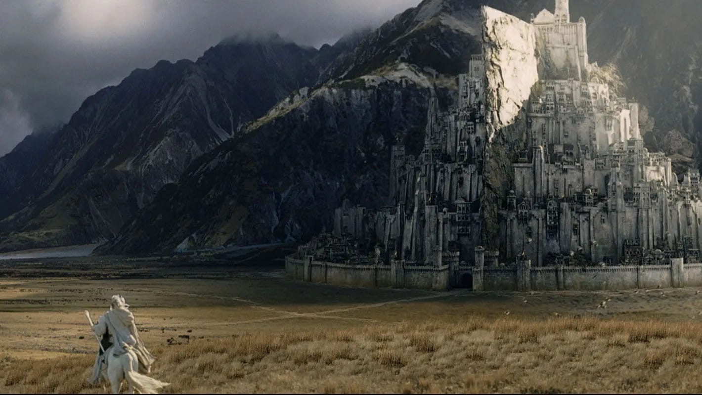 Minas Tirith - Part A - The Seven Rings, Minas Tirith - The…