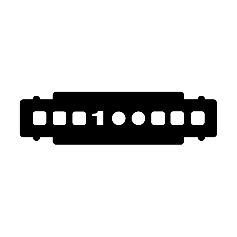 100 Harmonicas logo