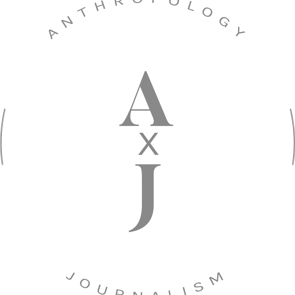 Anthropology x Journalism logo