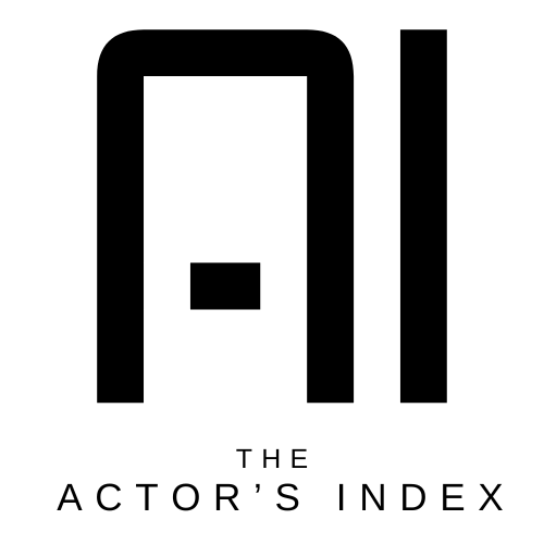 The Actor's Index by Astoria Redhead logo