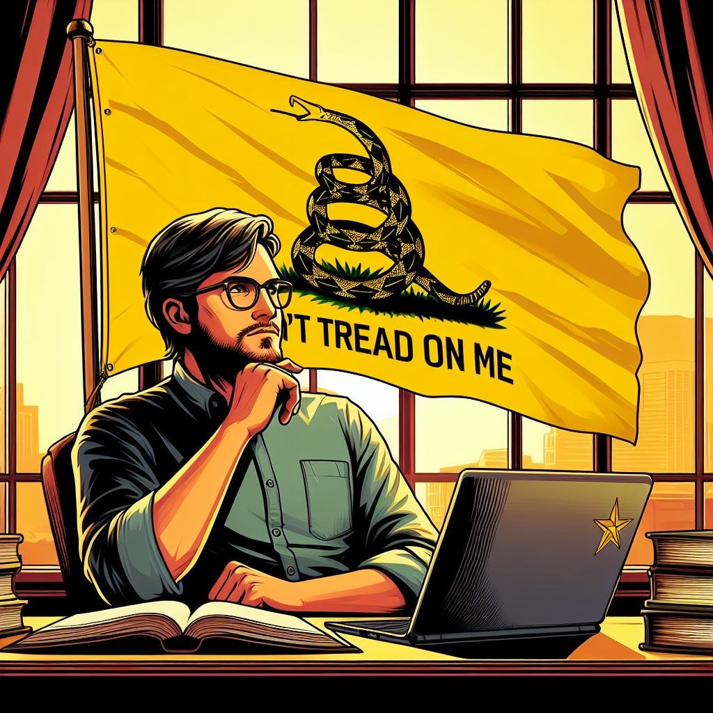 Artwork for Libertarian Thinker