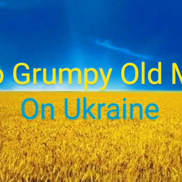 Two Grumpy Old Men on Ukraine 🇺🇦 logo