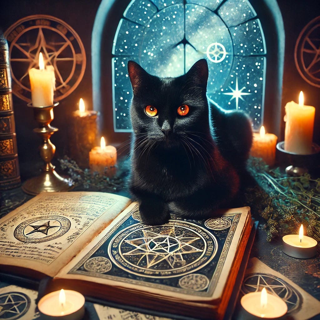 The Black Cat’s Grimoire logo