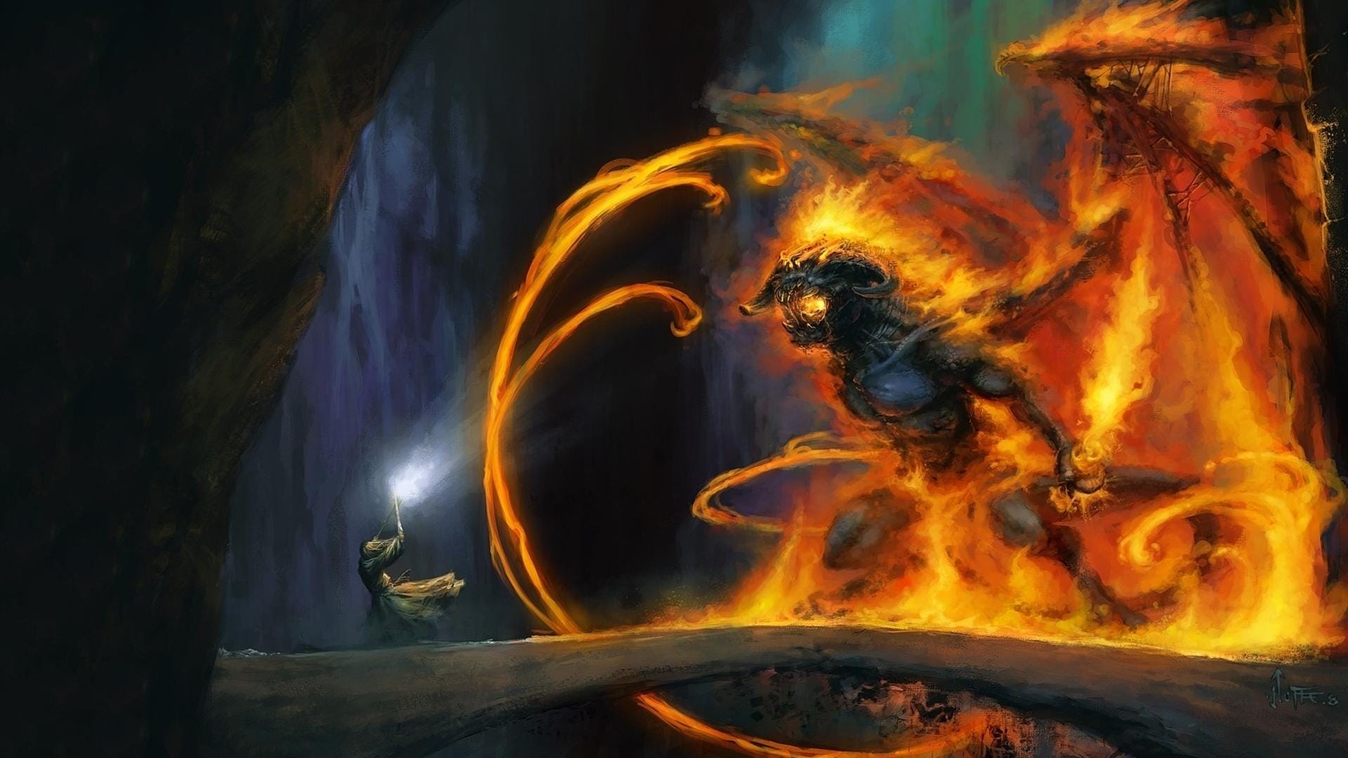 What Is a Balrog, THE RINGS OF POWER Dark Creature of Fire?