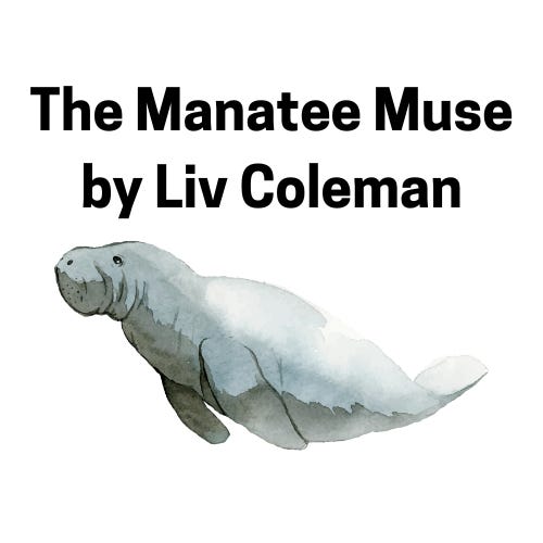 Artwork for The Manatee Muse: By Liv Coleman