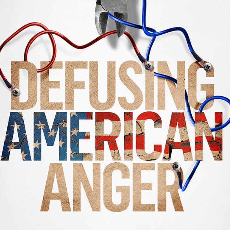Artwork for Defusing American Anger: A depolarization endeavor