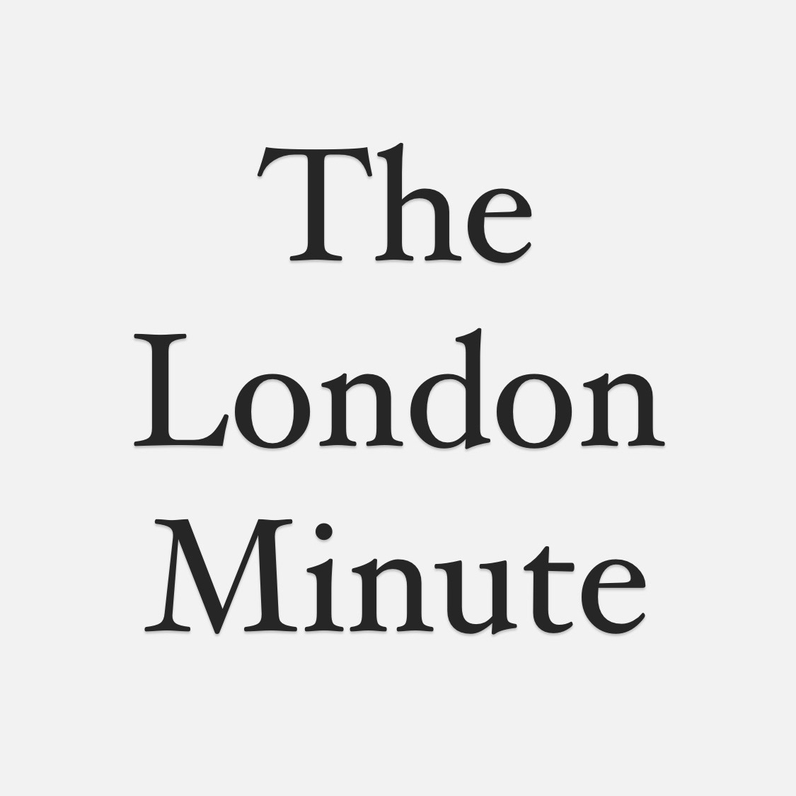 Artwork for The London Minute