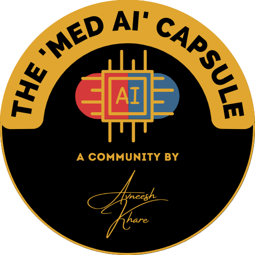 Artwork for The 'Med AI' Capsule by Dr Avneesh Khare