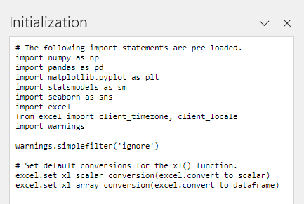 Using Python in Excel to Run Monte Carlo Stock Return Simulations