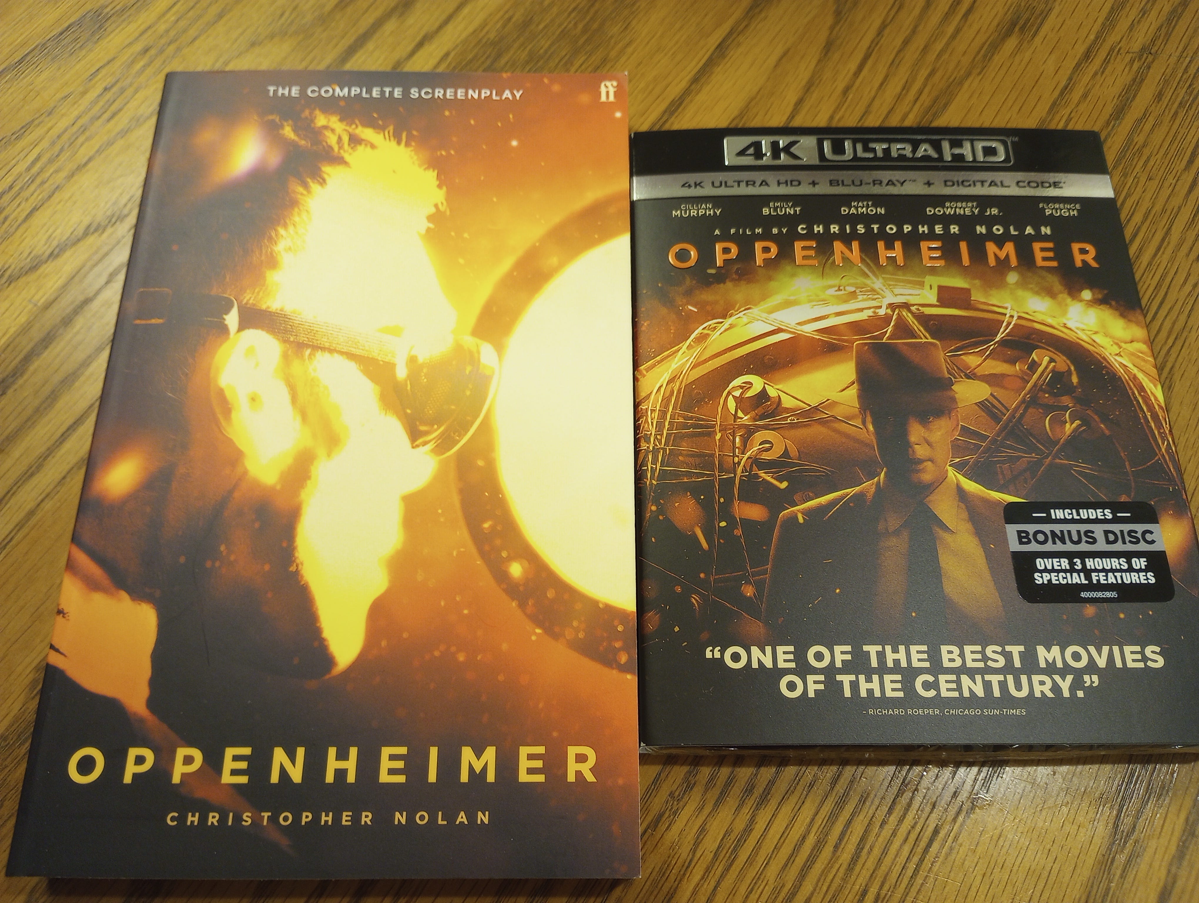 Oppenheimer - Blu-ray + Blu-ray Extras - Christopher Nolan