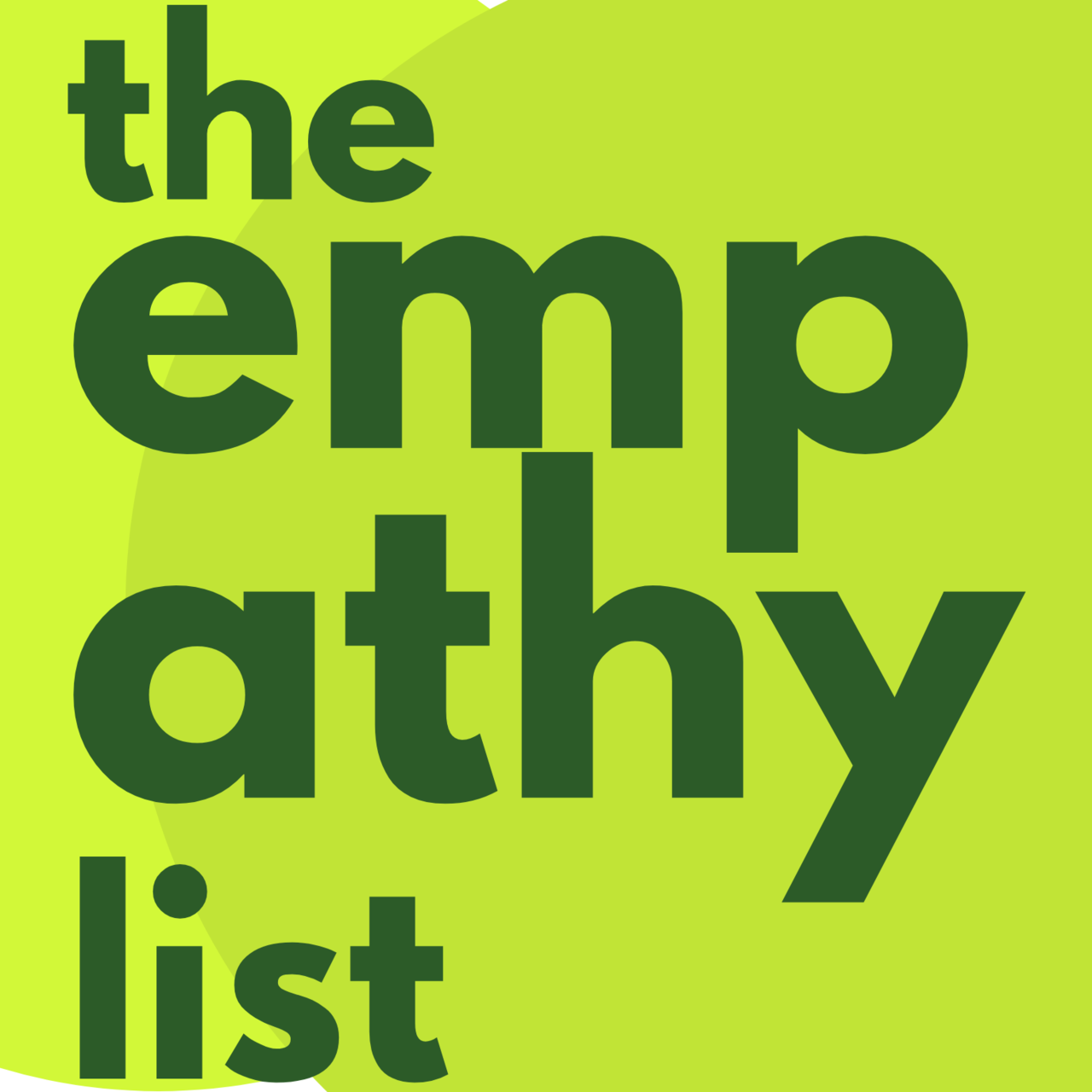 Artwork for the Empathy List