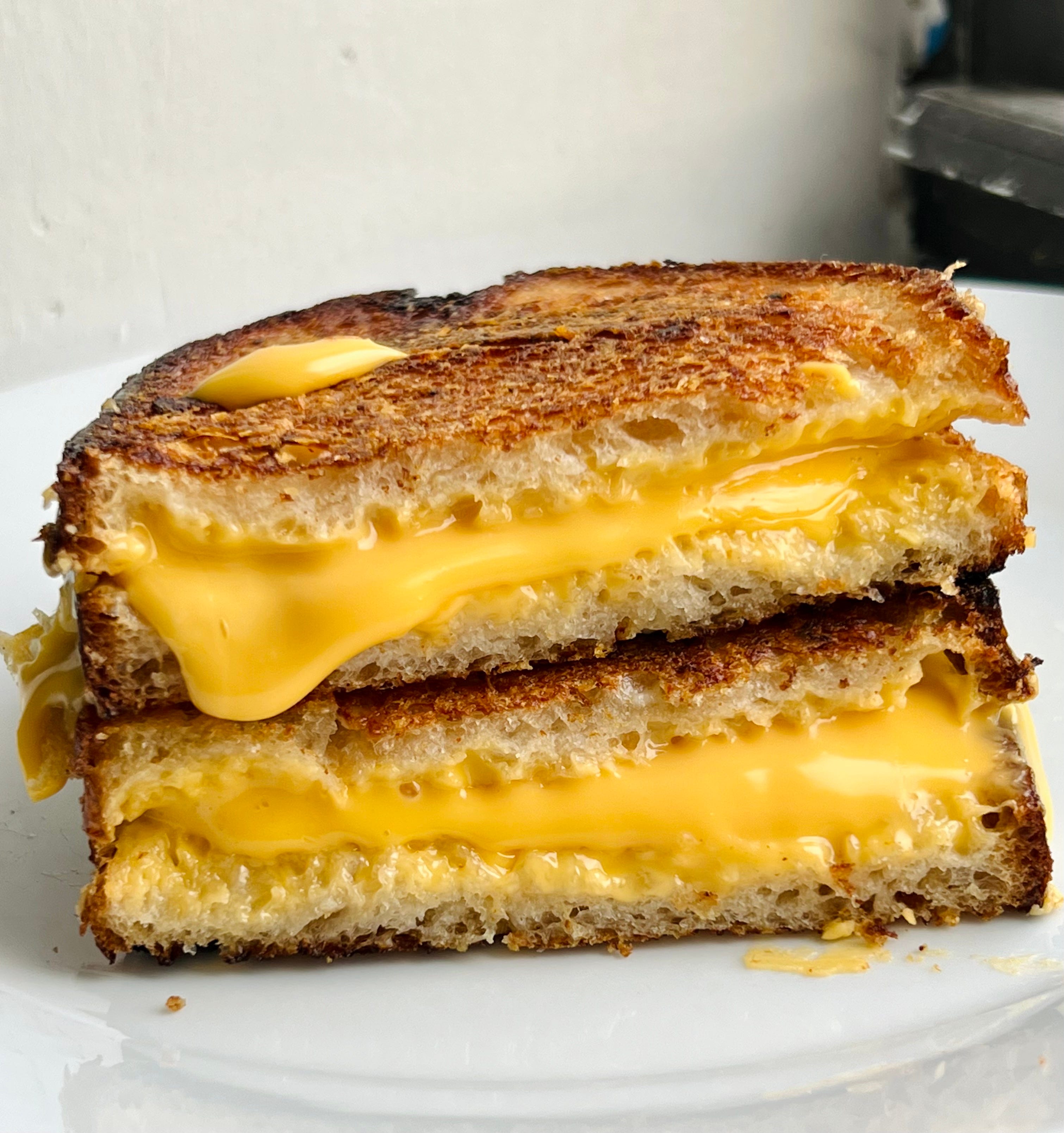 Grater Grilled Cheese - Gourmet grilled cheese sandwiches - Comfort food