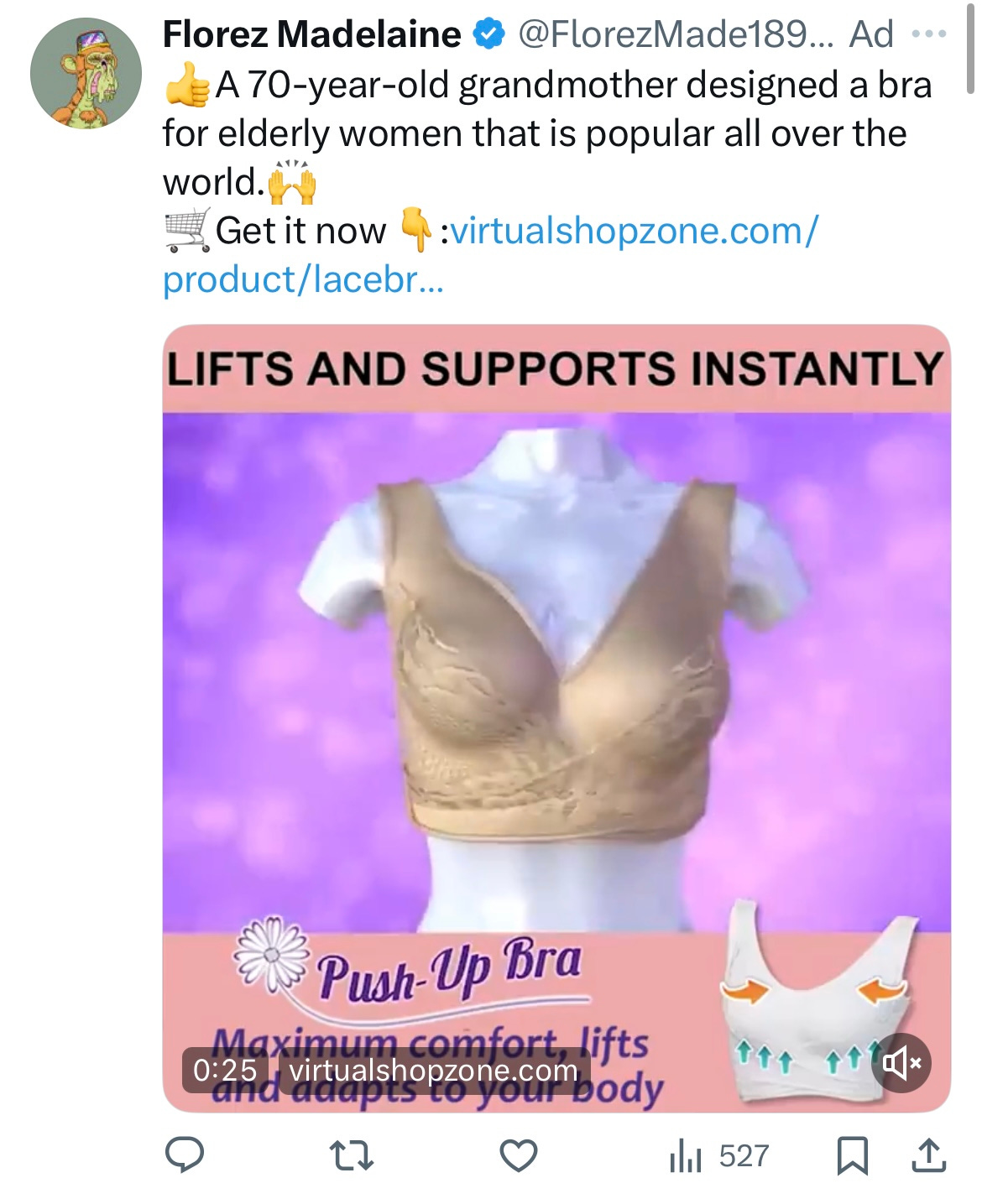 THE LAST DAY SALE OFF, woman, 👍A 70-year-old grandmother designed a bra  for elderly women that is popular all over the world.🙌 🛒Get it  now👇