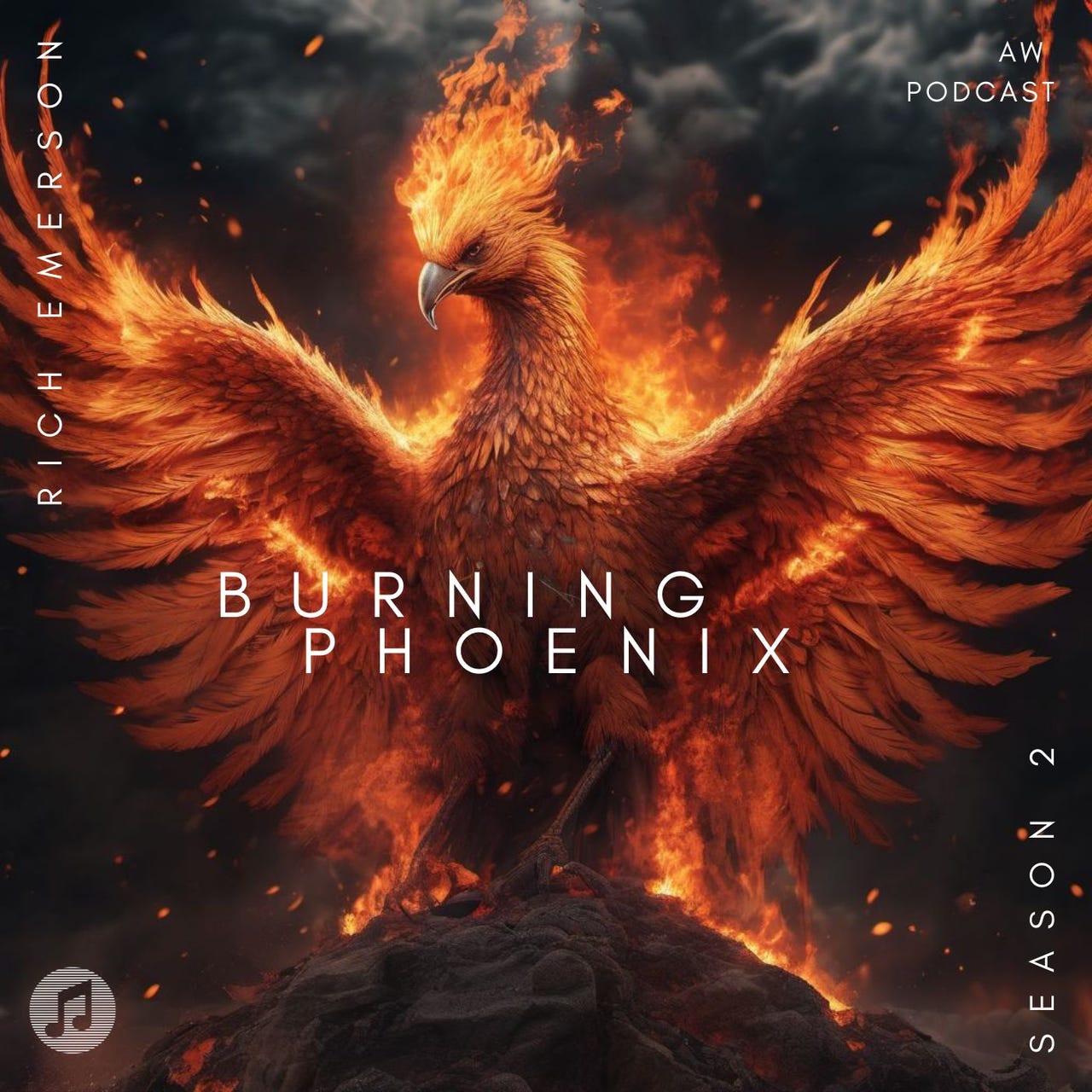 Burning Phoenix Podcast logo