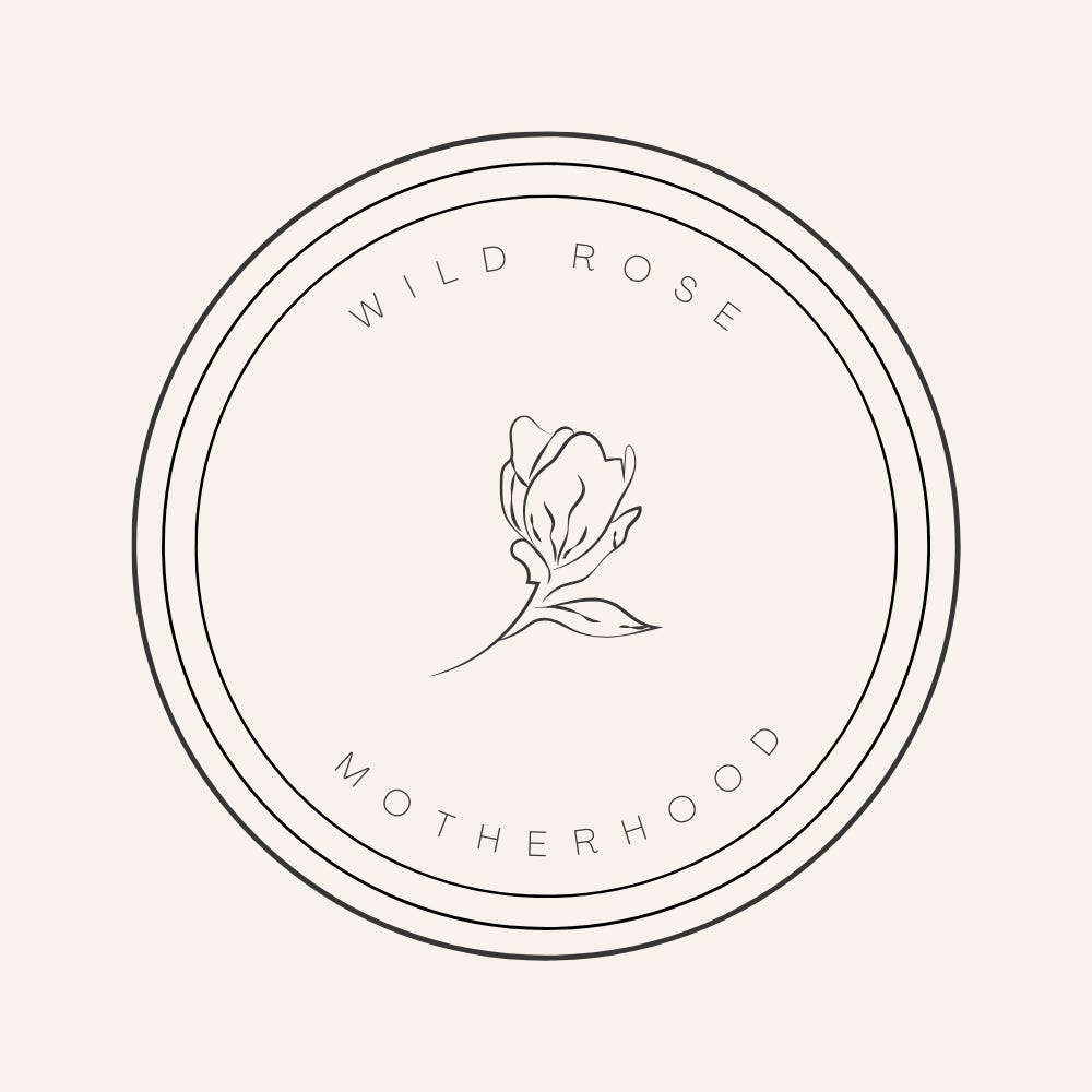 Wild Rose Motherhood Substack logo