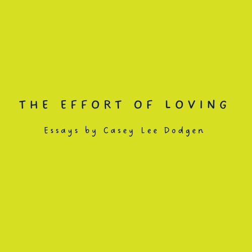 The Effort of Loving logo