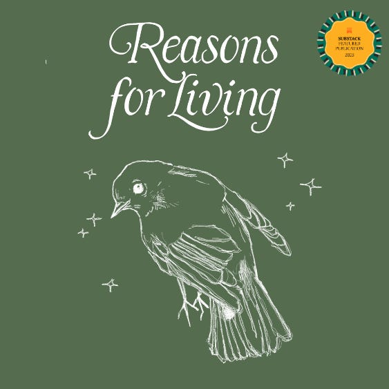 REASONS FOR LIVING with Esmé Weijun Wang logo