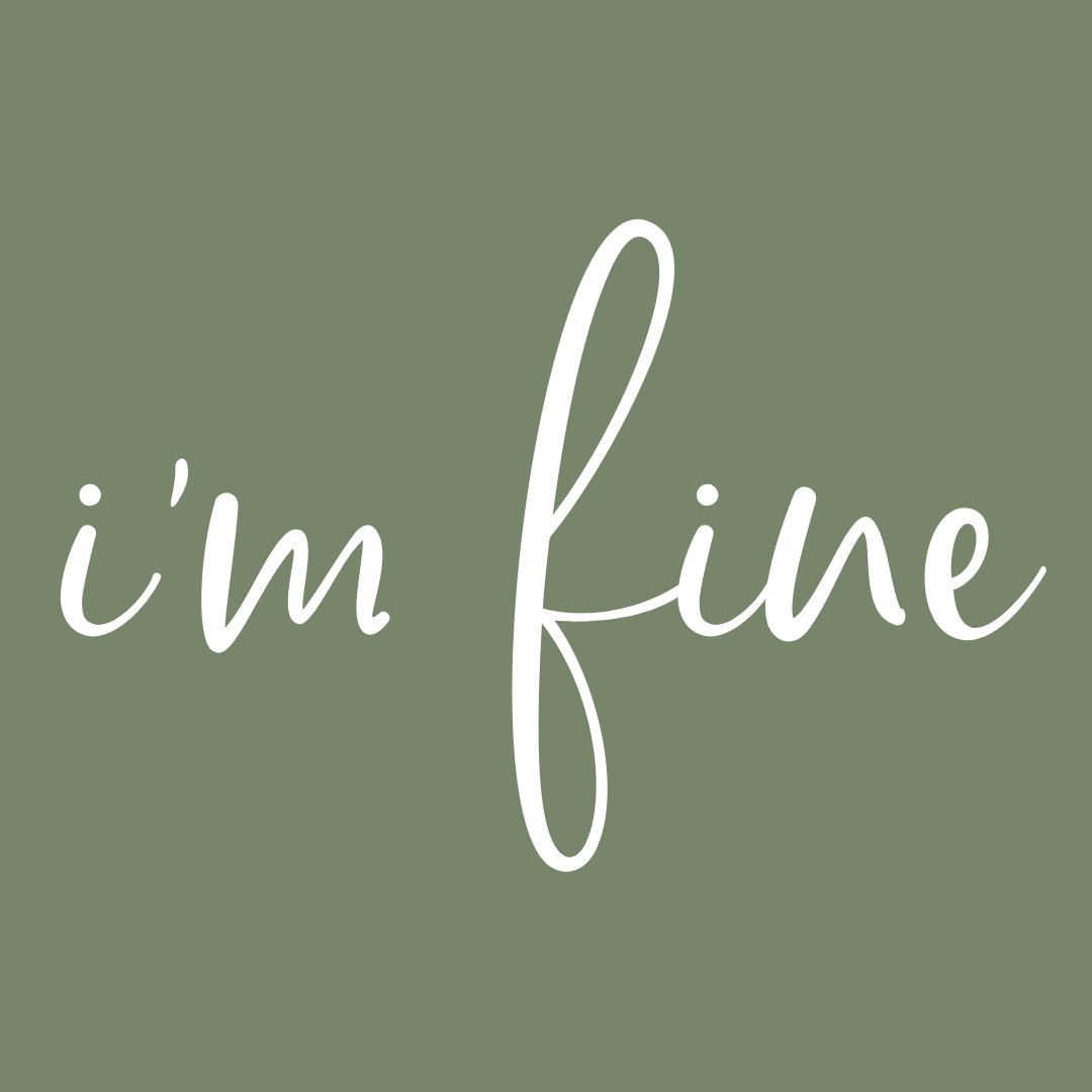 I'm Fine (& Other Lies) logo