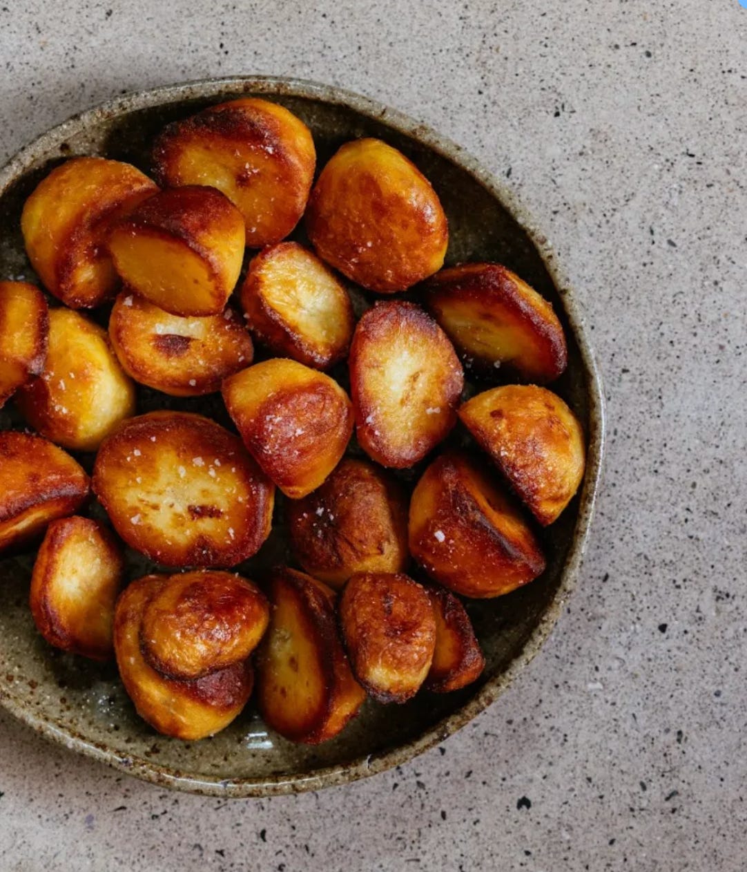 Goose fat roast potatoes recipe - BBC Food