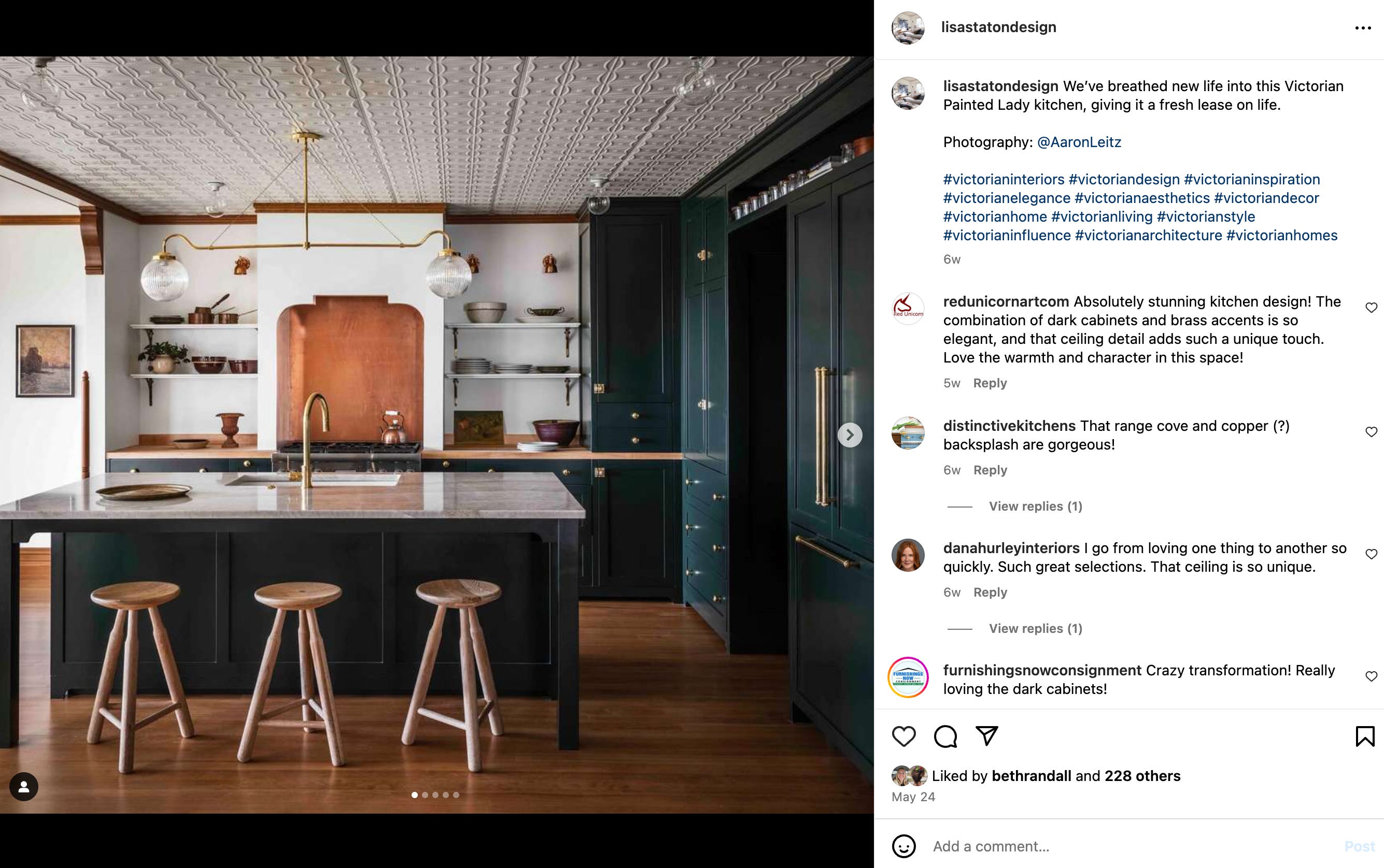 Whats Hiding Inside Those Moody Kitchen Cabinets
