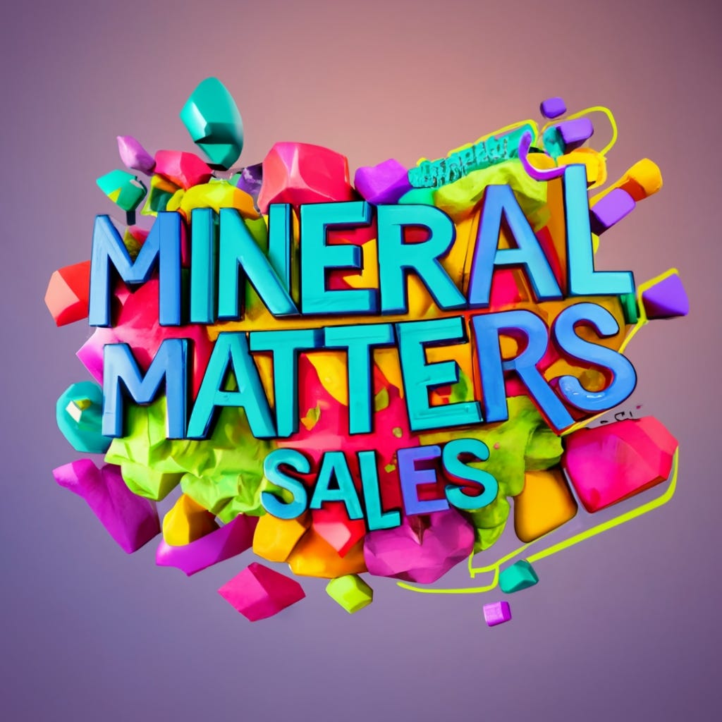 Artwork for Mineral Matters Sales