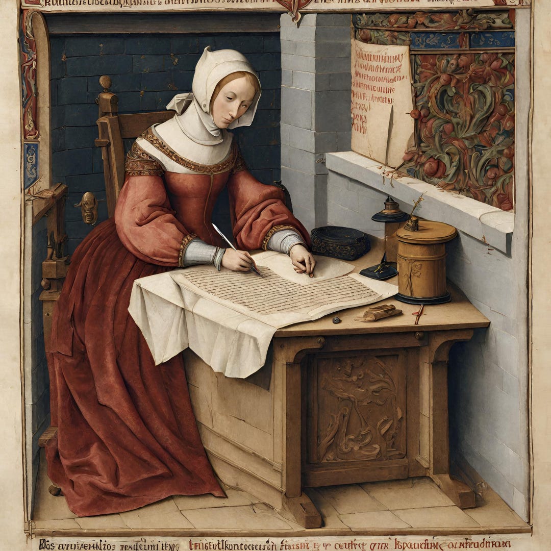 Artwork for 15th Century Feminist