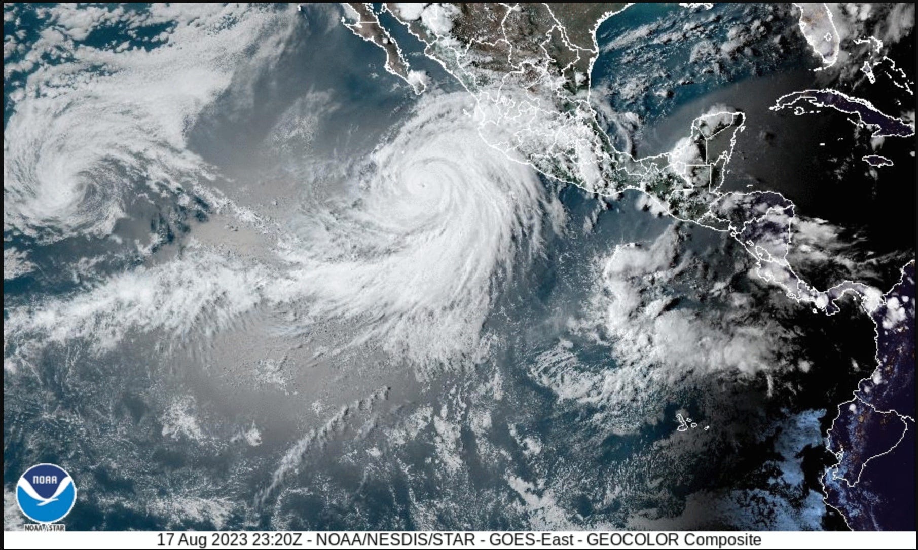 8/20 UPDATE: Redlands remains under threat of heavy rain Sunday afternoon,  as Tropical Storm Hilary tracts North