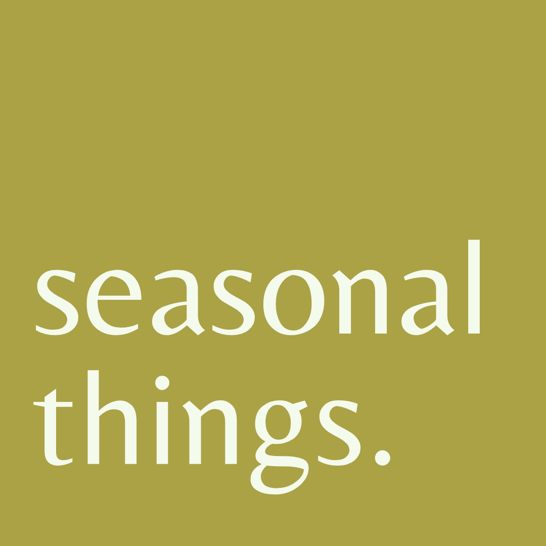 seasonal things. logo