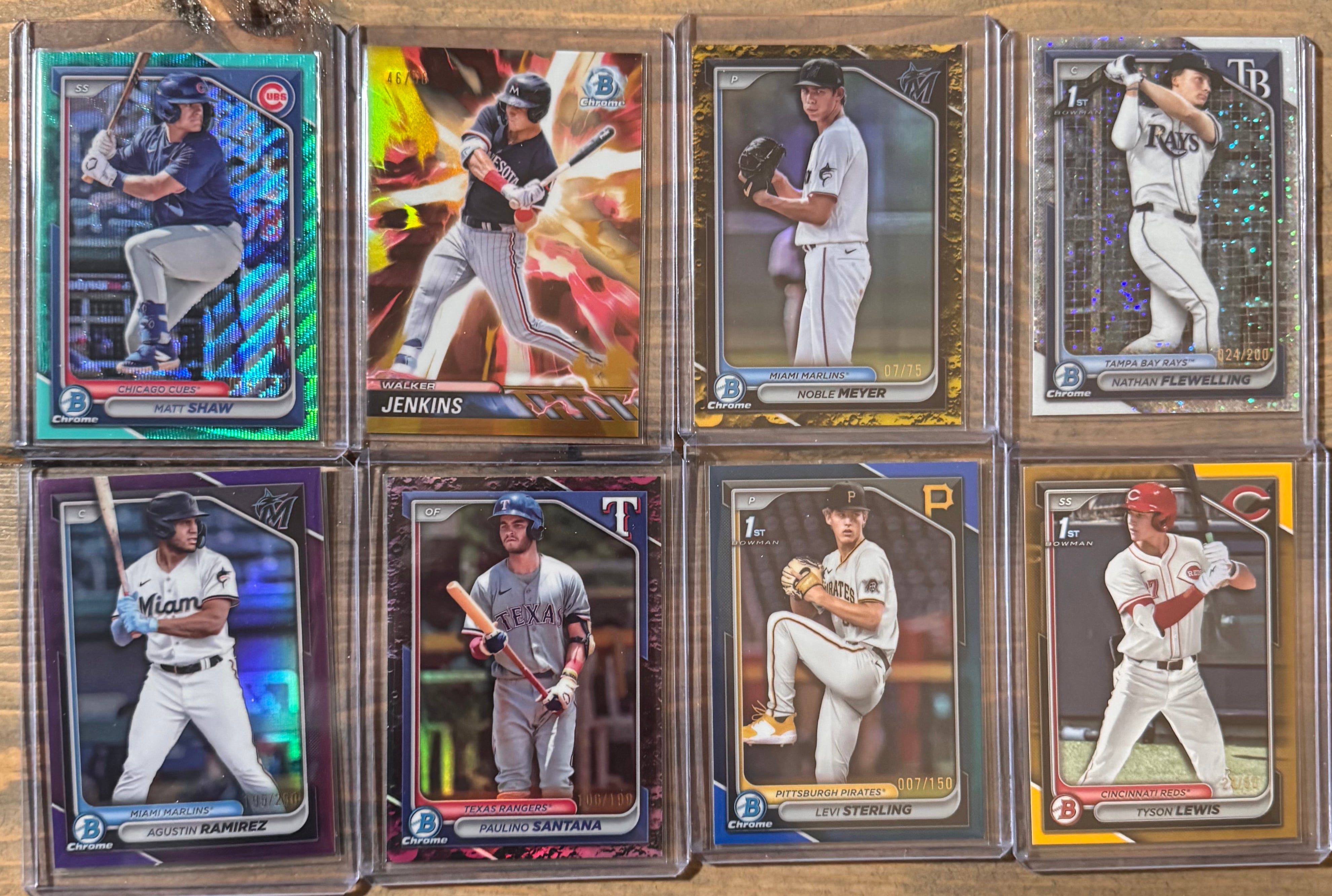 2024 Bowman Draft Baseball Hits by Chris Clegg