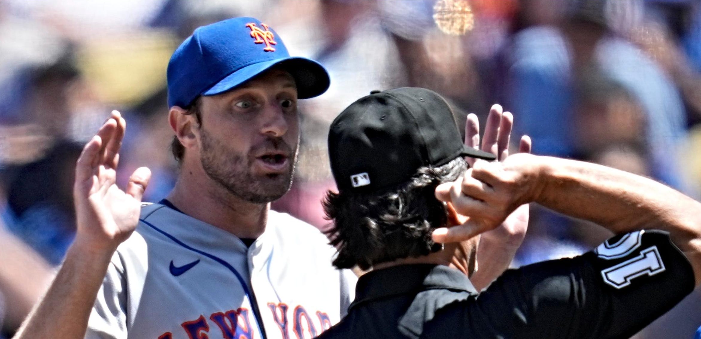 Video: Mets' Max Scherzer Ejected vs. Dodgers After Foreign Substance Check  on Glove, News, Scores, Highlights, Stats, and Rumors
