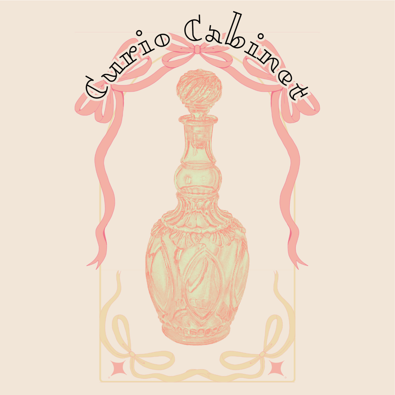 Artwork for curio cabinet