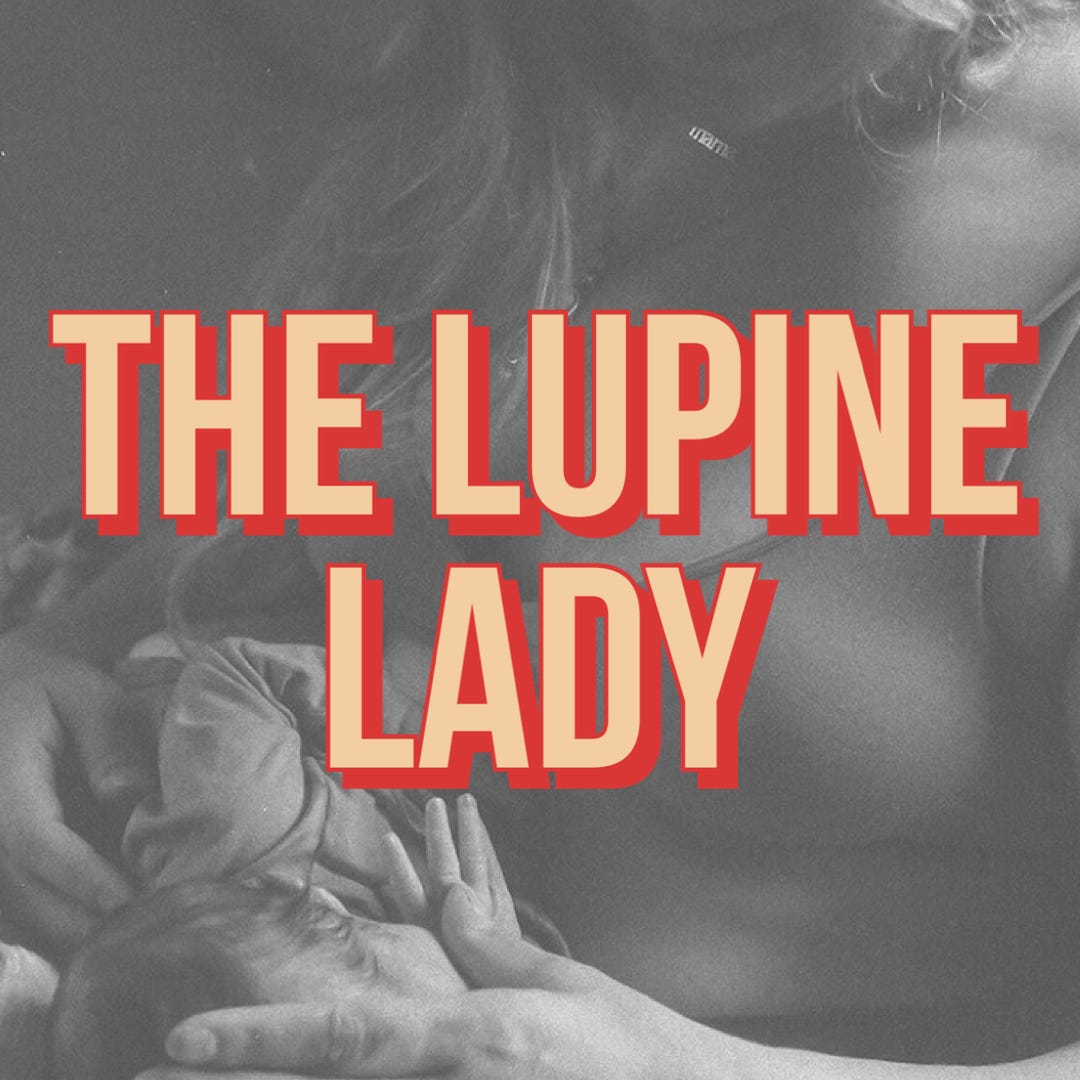 The Lupine Lady logo