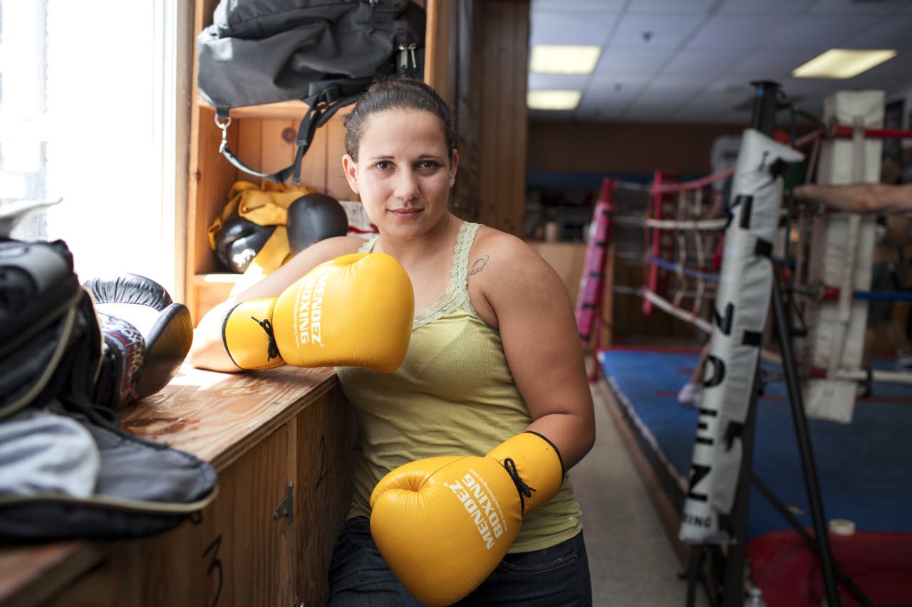 Her Golden Gloves - by Shannon Firth picture