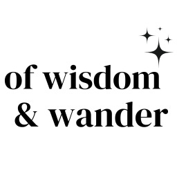 of wisdom & wander. logo