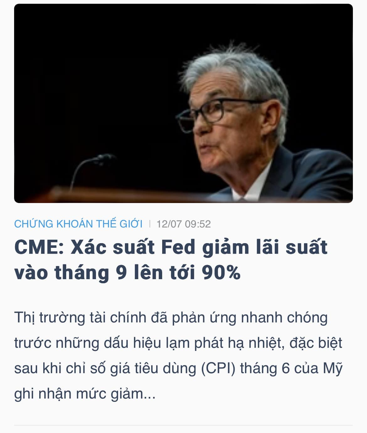 Xu hướng mới trong CME