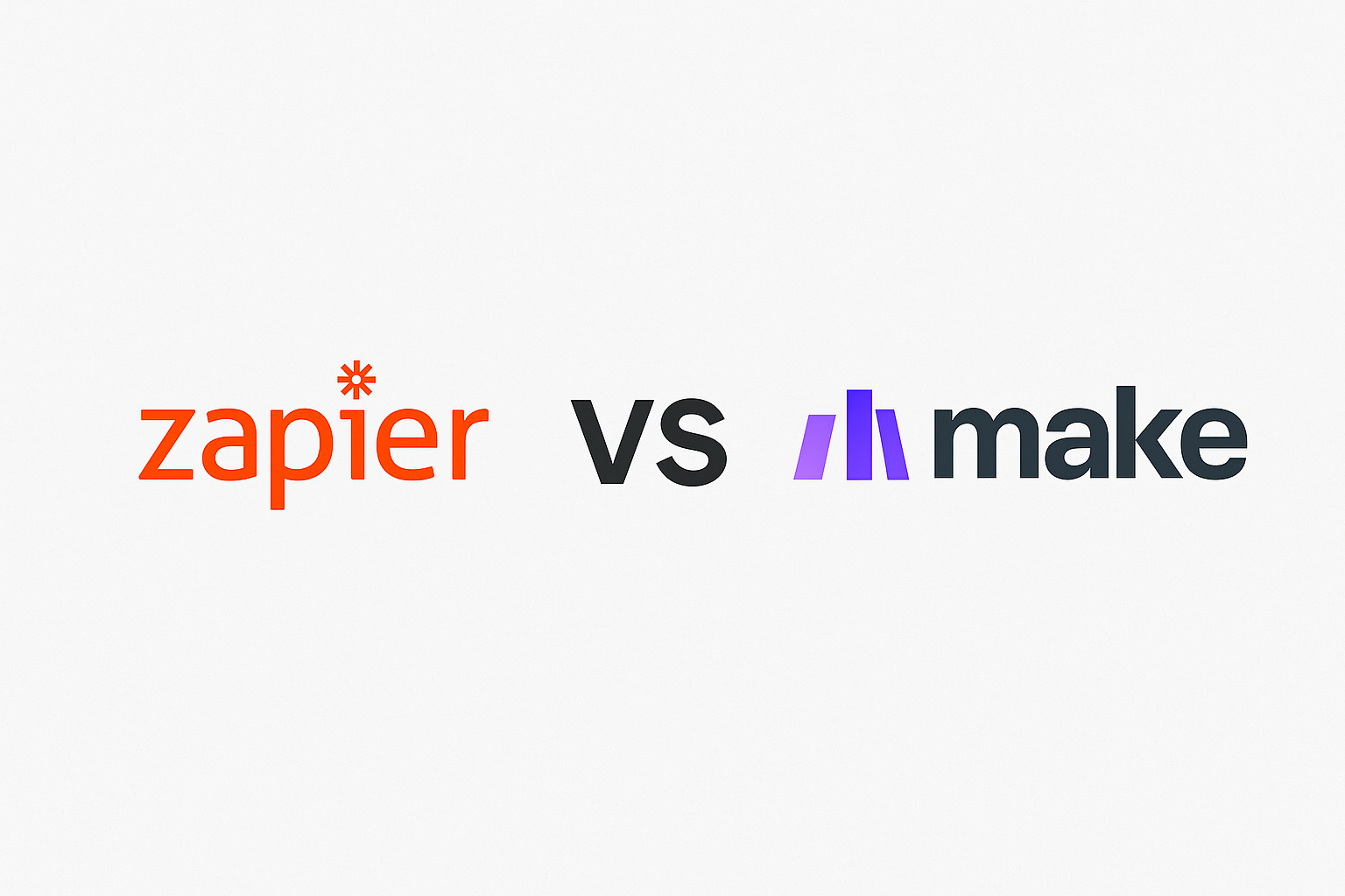 Zapier vs Make cost comparison