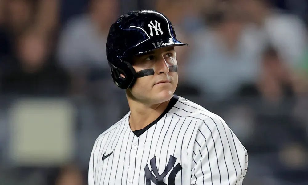 Yankees first baseman Anthony Rizzo shut down for the season with  post-concussion syndrome