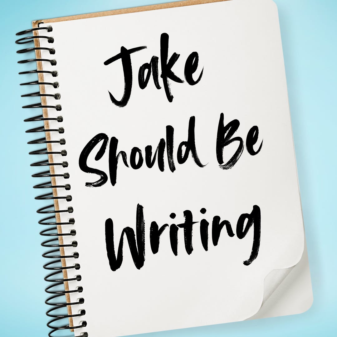 Jake Should Be Writing logo