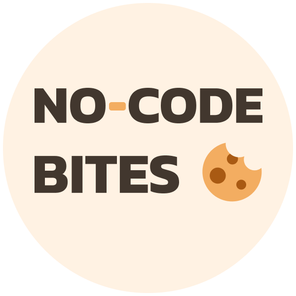 No-Code Bites logo