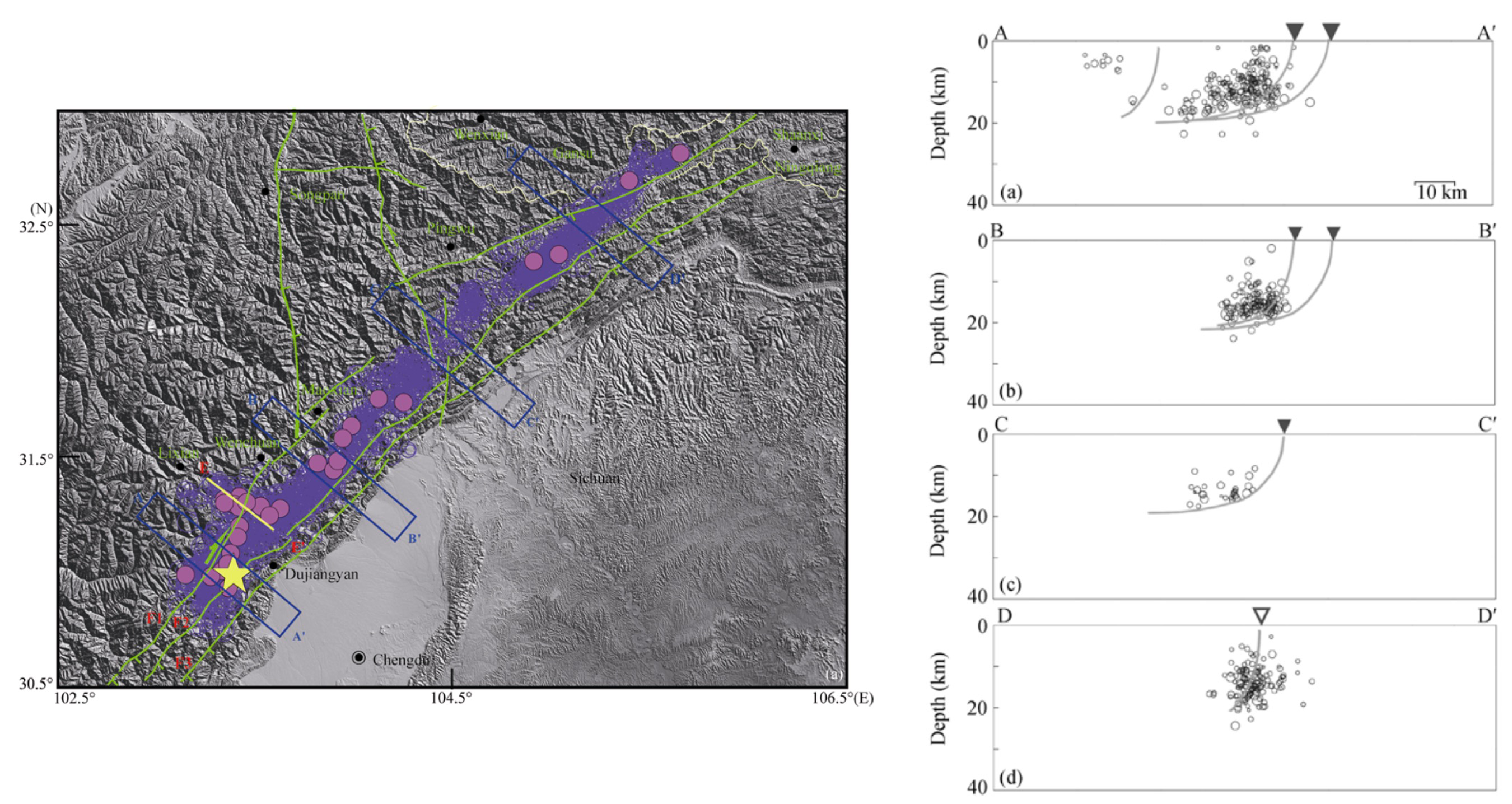 Effect of steep slopes on InSAR signal. (a) Where slopes face towards