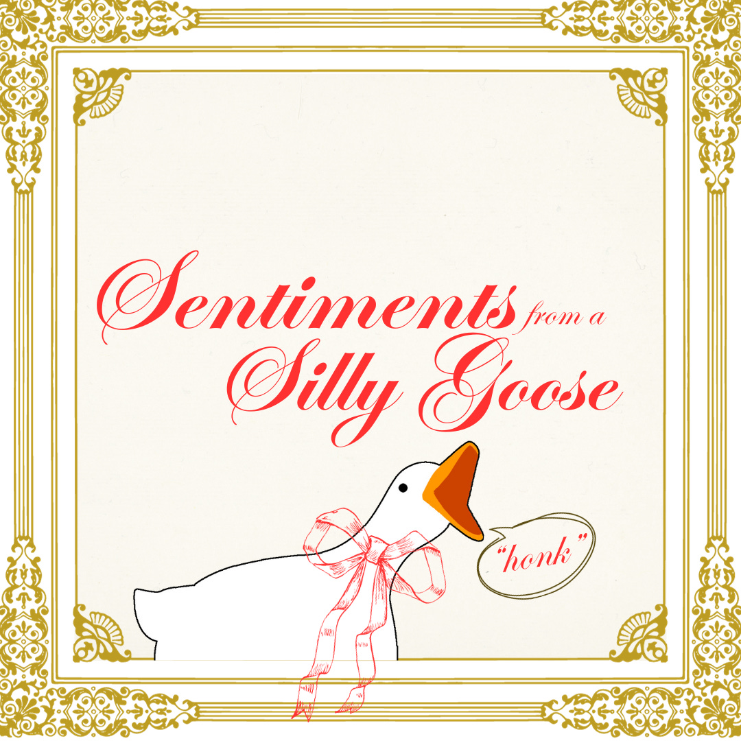 Sentiments from a Silly Goose logo